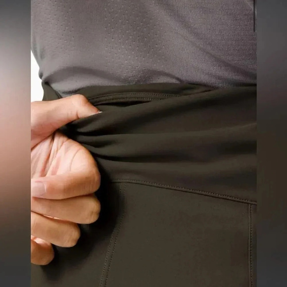 Lululemon Here to There High-Rise 7/8 Pant Olive Green Size 2 - Picture 3 of 8